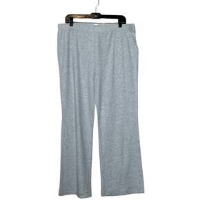 By Lyse gray pull on lightweight wide leg lounge pants size XL